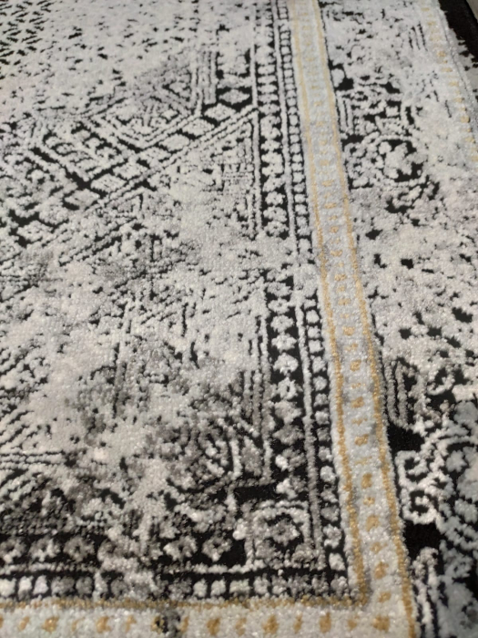 Covor Florance 120 x 180 Abstract Negru/Gri US020 [2]