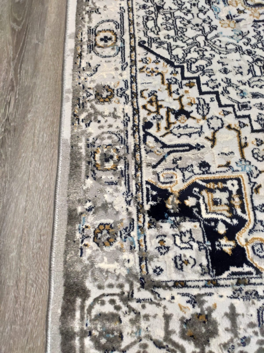 Covor Florance 80 x 150 Abstract Gri decolorat US023 [6]