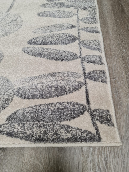 Covor Frize 60 x 110 Gri Frunze f3879/a6/ct [2]