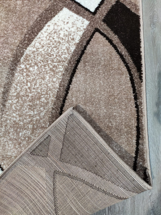 Covor Frize 80 x 150 Floral Maro/Crem f1673/z7/es [2]