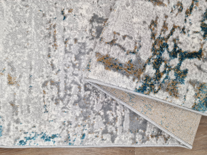 Covor Harmony, 120 x 170 Gri Deschis/Albastru Inchis 8077A [5]