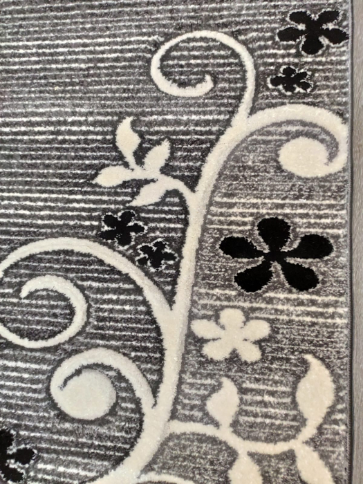 Covor Jeyda 120 x 180 Frunze Gri F0218 [5]