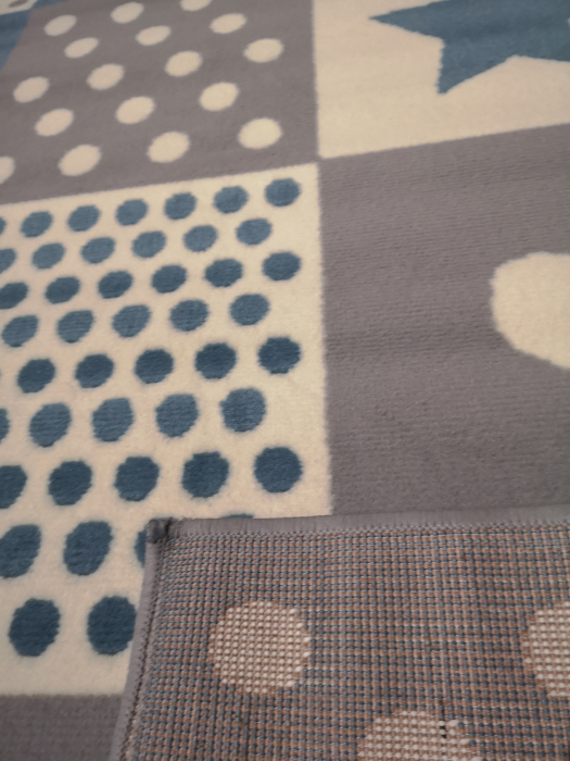 Covor Kids 100 x 150 Gri/Albastru Deschis 53.3914 95842 [3]