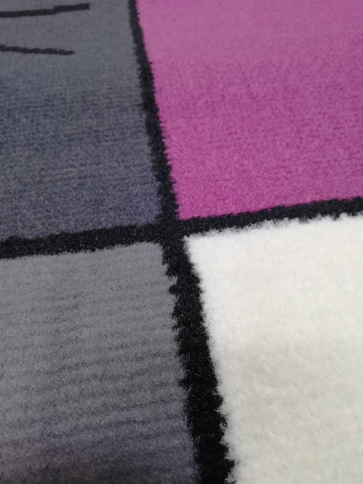 Covor Kids, 120 x 170, Gri/Violet, 53.2483 56955 [2]