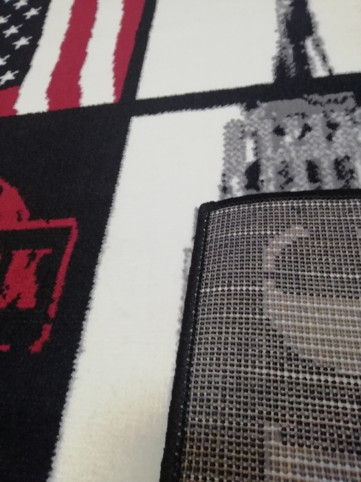 Covor Kids 120 x 170 New York Rosu/Negru 53.1949 51945 [2]