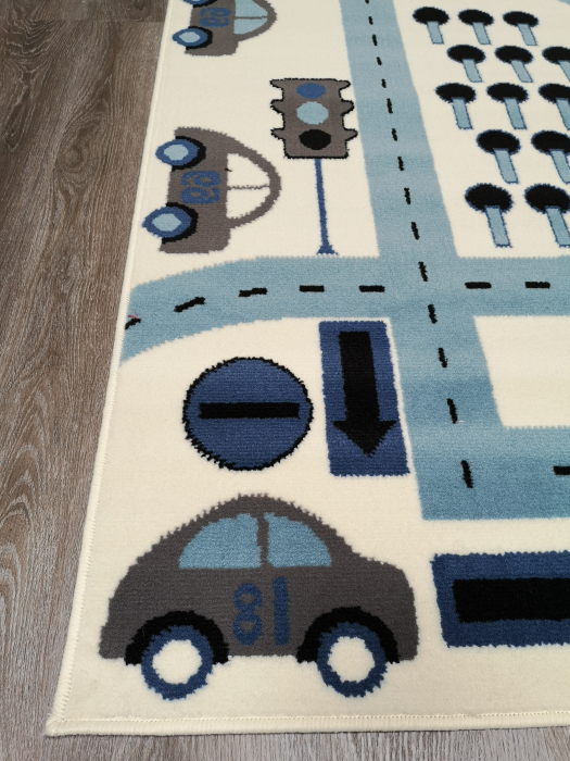 Covor Kids 140 x 200 Crem/Albastru 53.2532 94933 [4]