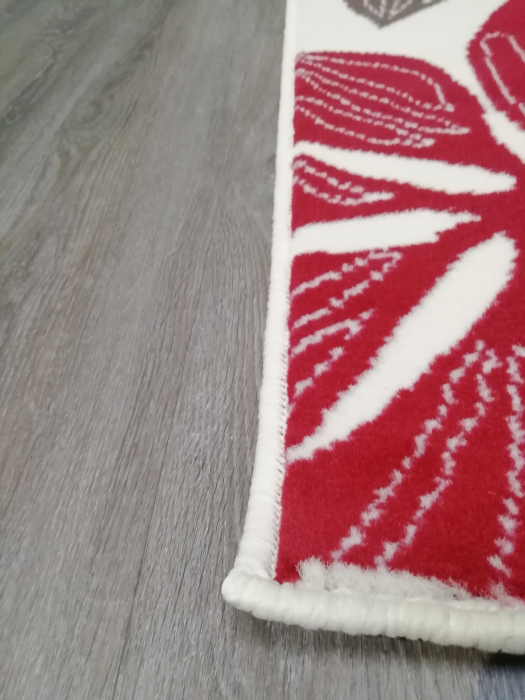 Covor Luna 100 x 150 Flori Rosu/Crem 50.1619 63933 [4]