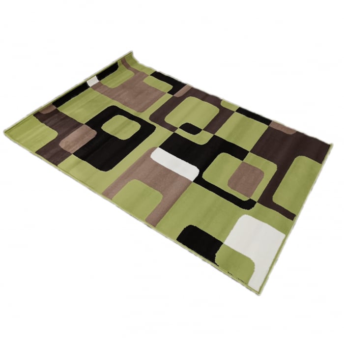 Covor Luna 120 x 170 Forme Geometrice Verde 50.1003 67955 [5]