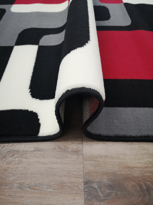 Covor Luna 120 x 170 Negru/Rosu 50.1003 51945 [6]