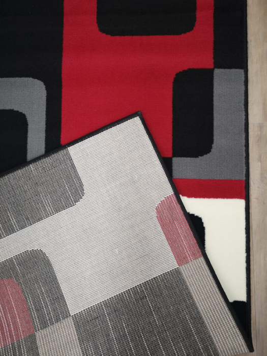 Covor Luna 120 x 170 Negru/Rosu 50.1003 51945 [2]