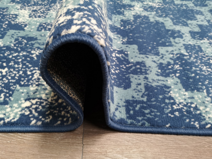 Covor Luna, 80 x 150, Albastru/Alb, 50.3973 94955 [2]