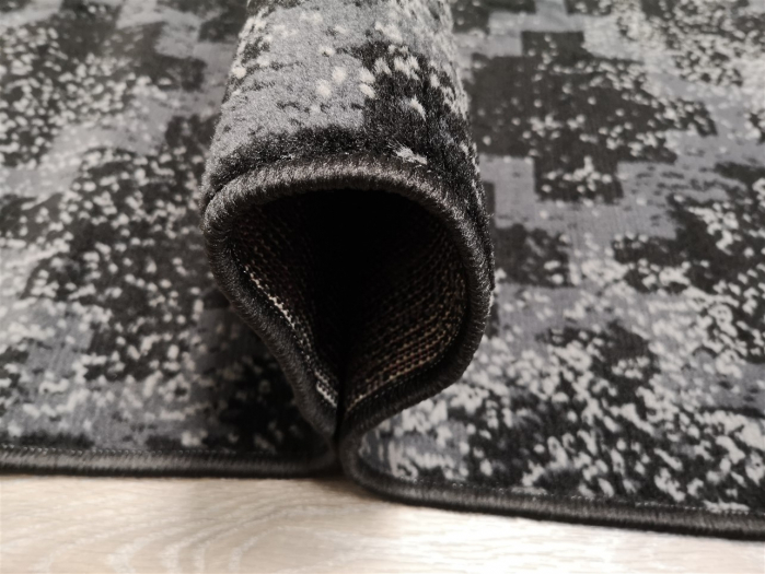 Covor Luna, 80 x 150, Negru-Gri, 50.3973 56944 [3]