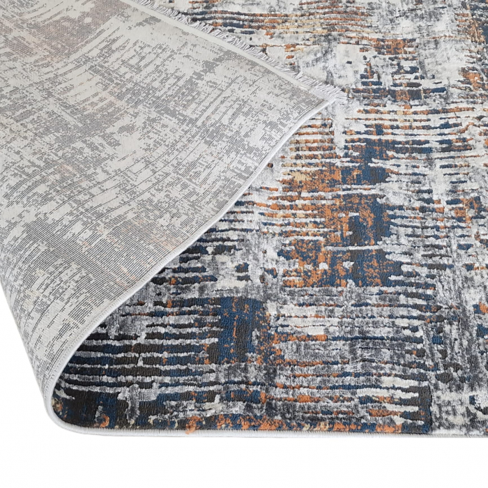 Covor modern Allure , Gri Albastru Terra , 17046A [2]