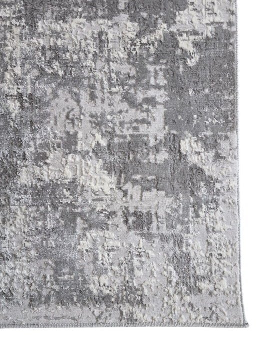 Covor modern Star, Gri Gri Deschis 3705A, Living, Dormitor, Hol [6]