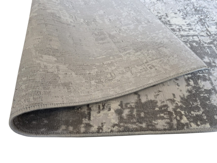 Covor modern Star, Gri Gri Deschis 3705A, Living, Dormitor, Hol [3]