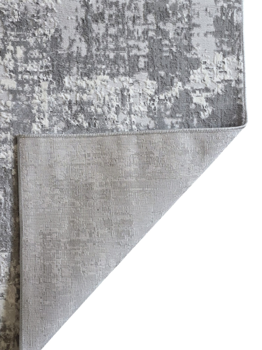 Covor modern Star, Gri Gri Deschis 3705A, Living, Dormitor, Hol [8]