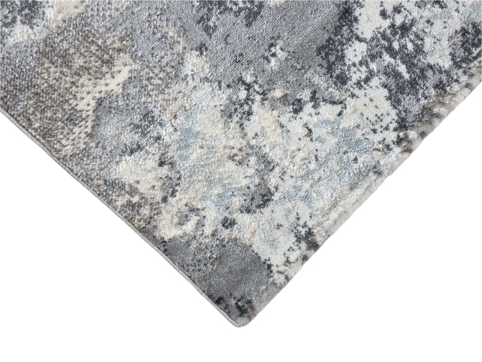 Covor modern Rainbow, Gri Albastru deschis 0046A, Living, Dormitor, Hol, 160 x 230 cm [4]