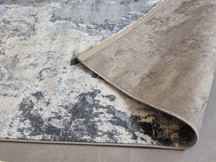 Covor modern Rainbow, Gri Albastru deschis 0046A, Living, Dormitor, Hol, 160 x 230 cm [3]