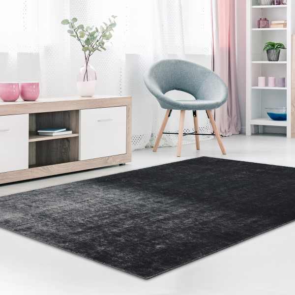 Covor Notos, 80 x 150, Negru Antiderapant, [2]