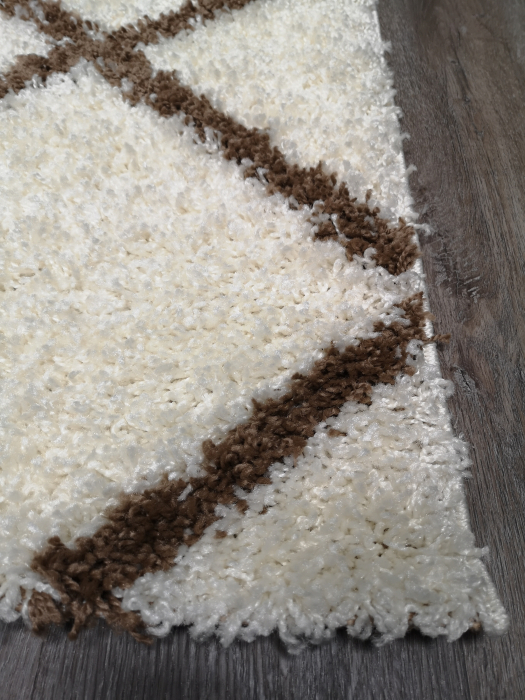 Covor Omex, 80 x 150, Alb-Crem/Maro , 1750U [6]