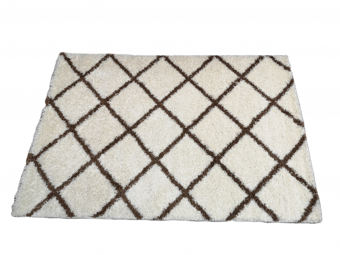 Covor Omex, 80 x 150, Alb-Crem/Maro , 1750U [4]