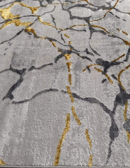 Covor Pera, 200 x 300 Gri/Auriu 0327A [3]