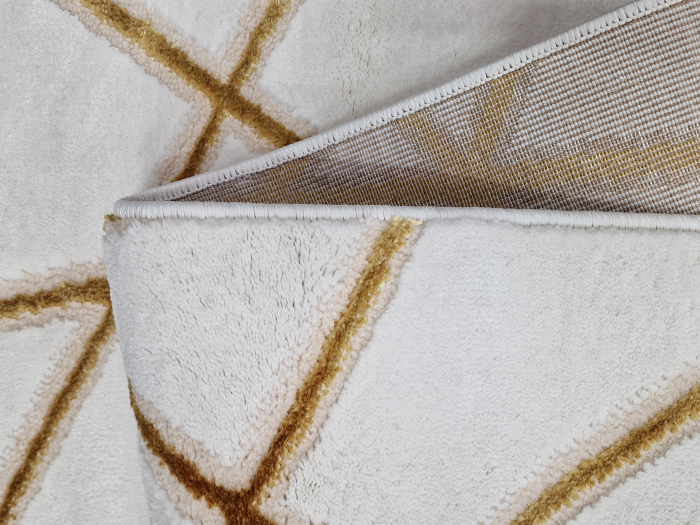 Covor Pera, 60 x 150 Alb-Crem/Bej 0402B [5]