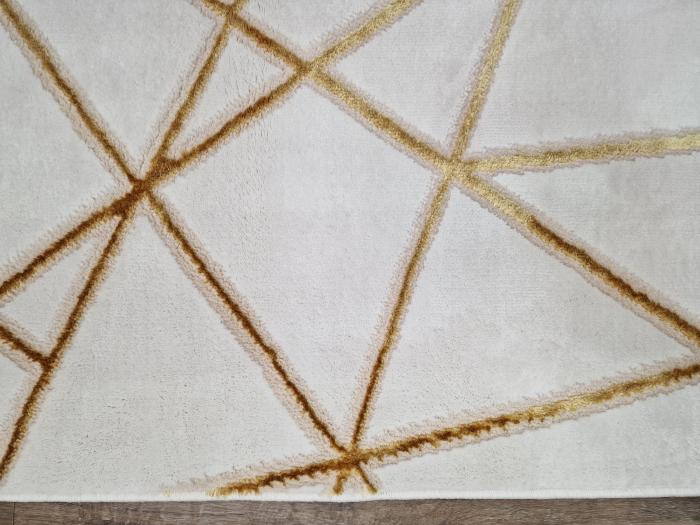 Covor Pera, 60 x 150 Alb-Crem/Bej 0402B [6]