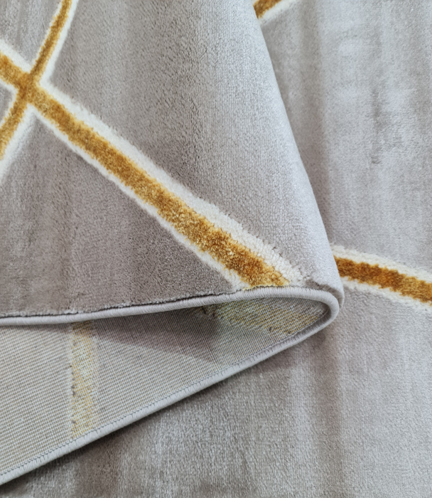 Covor Pera, 60 x 150 Bej/Auriu 0402A [3]