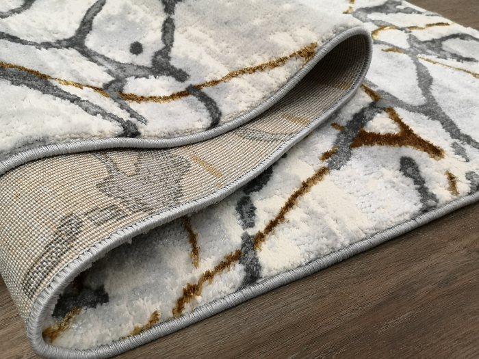 Covor Pera, 80 x 150 Gri Deschis/Gri Inchis 0327A [2]