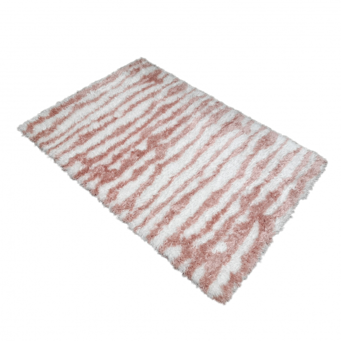 Covor Plush, 200 x 290, Roz/Crem, 0007A [3]