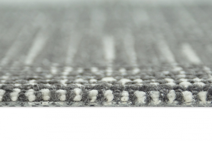 Covor Polar, 133 x 190, Gri Inchis/Alb Antiderapant, [2]