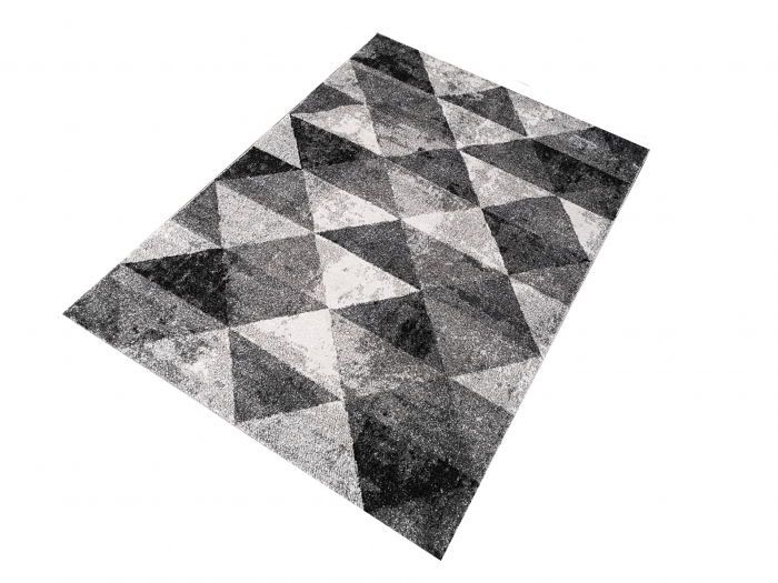 Covor Porya, 80 x 150, Gri/Negru Modern, 2274A [5]