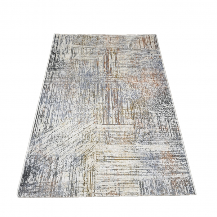 Covor Rainbow, 200 x 290 Gri Deschis/Bej 0003A [1]