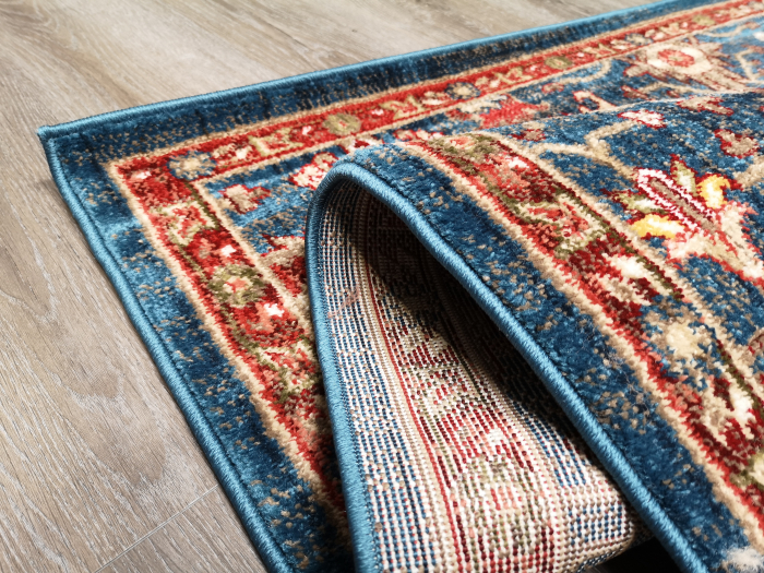 Covor Rakkas, 120 x 170 Albastru Inchis/Bordo 0244A [3]