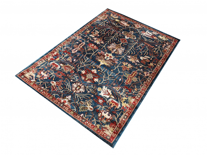 Covor Rakkas, 120 x 170 Albastru Inchis/Bordo 0244A [2]