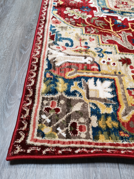 Covor Rakkas, 133 x 190 Bordo/Bej 0024A [6]