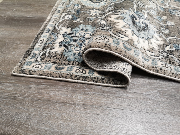 Covor Rakkas, 80 x 150, Gri Deschis/Gri Clasic, 0098A [2]