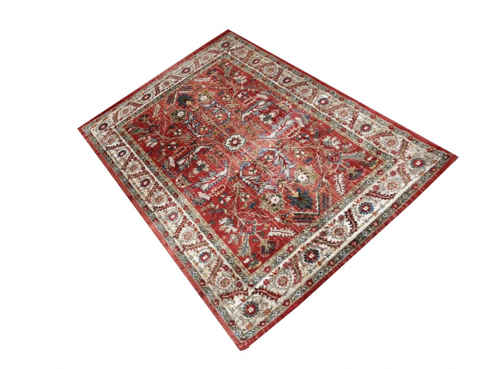 Covor Rakkas, 80 x 150 Rose/Bej Oriental Multi 0243A [5]