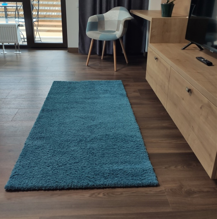 Covor Savon, 80 x 150, Albastru Microfibra Poliester, 6800/45 [2]