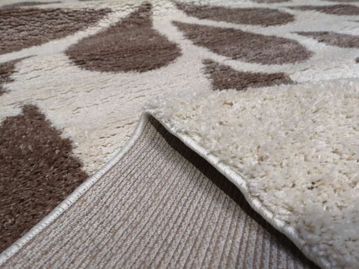 Covor Shaggy 200 x 300 Crem cu Maro sh56/a3/83 [2]