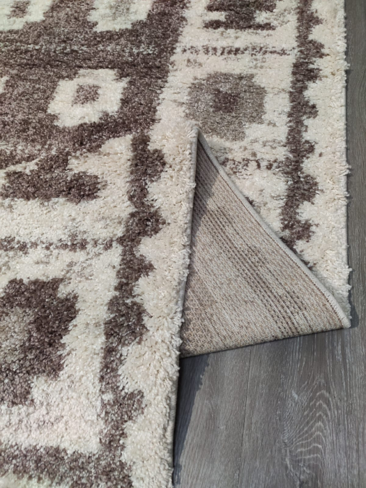 Covor Shaggy, 60 x 110, Maro/Crem , sh55/b1/83 [3]