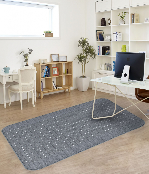 Covor Stanford, 67 x 150, Gri Inchis-Sugar Antiderapant, [3]