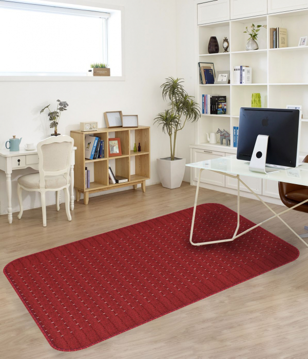 Covor Stanford, 67 x 150, Rosu-Crem Antiderapant, [2]