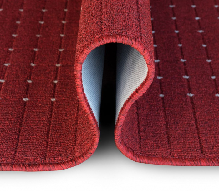 Covor Stanford, 67 x 150, Rosu-Crem Antiderapant, [4]