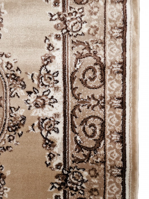 Covor Studio, 160 x 230 Bej Deschis/Alb 6020A Oval [2]