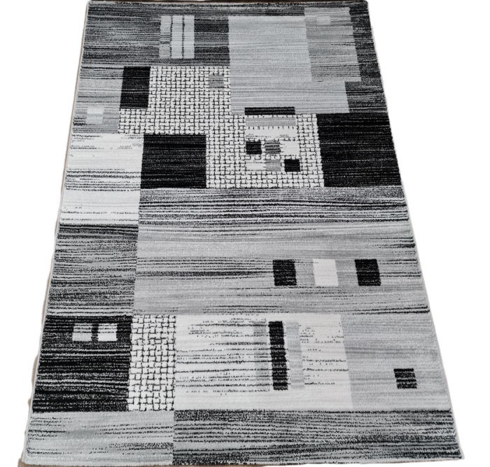 Covor Studio, 160 x 230 Gri/Alb-Crem 2985A Gri/Alb 160 x 230 [1]