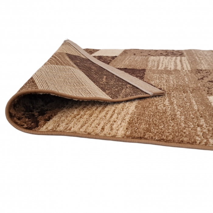 Covor Twist, 1835A, Bej Inchis Maro, 120 x 170 cm [2]