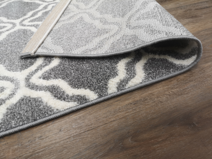 Covor Twist, 120 x 170 Gri Deschis/Alb-Crem 1924A [4]