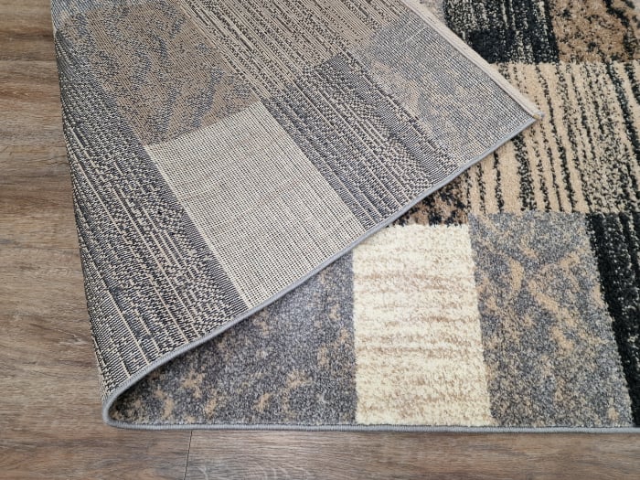 Covor Twist, 160 x 230 Gri Deschis/Caramel 1835A [4]